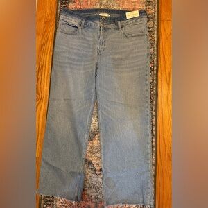 NWT Abercrombie & Fitch High Rise 90’s Relaxed Jeans Size 33S